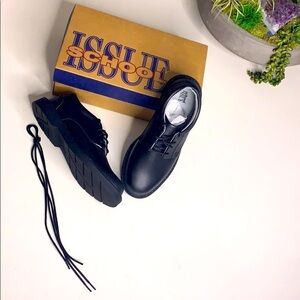 New in box school Issue Black Scholar youth dress shoes 3.5